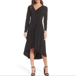 Lenon Rouged Long Sleeved Dress NWT